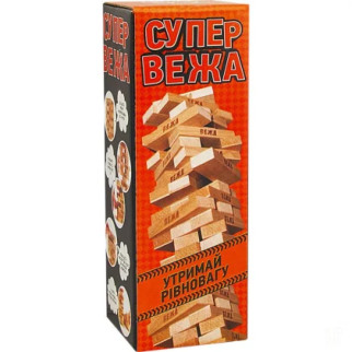 Настільна гра Супер вежа Дженга Arial 910114, 54 блоки - Інтернет-магазин спільних покупок ToGether