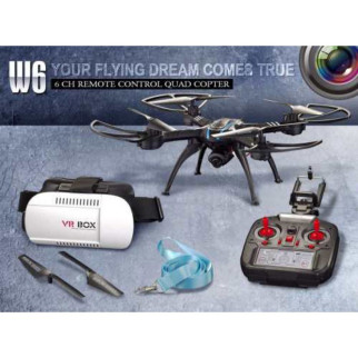 Квадрокоптер з 3D окулярами W6VR 25 см - Інтернет-магазин спільних покупок ToGether