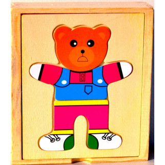Деревянная игрушка Мишка B201 - Інтернет-магазин спільних покупок ToGether