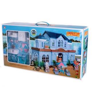 Ігровий будиночок Тварини флоксові Happy Family 012-11 з меблями та фігурками - Інтернет-магазин спільних покупок ToGether