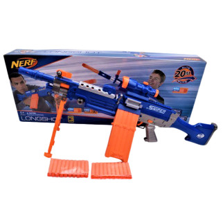 Бластер-кулемет NERF010 Saw NERF Elite на батарейках з м'якими кулями (тільки ЖОВТИЙ) - Інтернет-магазин спільних покупок ToGether