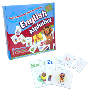 Пазли «English alphabet» (eng.) 539 Англійський алфавіт - Інтернет-магазин спільних покупок ToGether