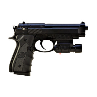 G052BL Страйкбольний пістолет Galaxy Beretta 92 із лазерним прицілом пластиковий - Інтернет-магазин спільних покупок ToGether