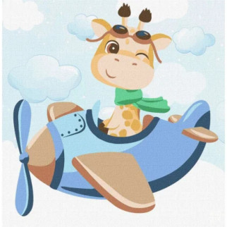 Картина за номерами "Майбутній пілот" KHO6096 30х30 см - Інтернет-магазин спільних покупок ToGether
