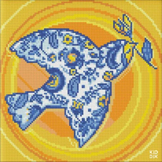 Алмазна мозаїка "Вільна пташка" AMO7557 30х30см - Інтернет-магазин спільних покупок ToGether