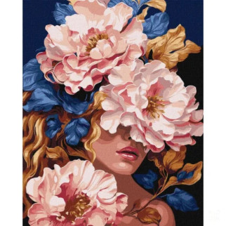 Картина за номерами "Квіткова чарівність" KHO8434 40х50см - Інтернет-магазин спільних покупок ToGether