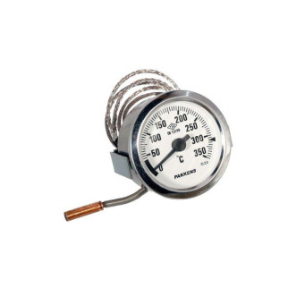 Термометр D=60 мм 0-350°C із капіляром L=1000 мм "Pakkens" для котла - Інтернет-магазин спільних покупок ToGether