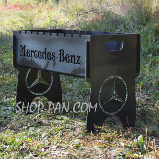 Мангал розбірний на 8 шт Mercedes-Benz з індивідуальним гравіюванням - на подарунок - Інтернет-магазин спільних покупок ToGether