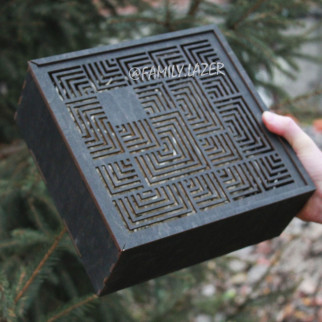 Дерев'яна подарункова коробка, Коробка для подарунків 05 - Інтернет-магазин спільних покупок ToGether