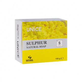 Натуральне мило із сіркою для жирної проблемної шкіри 100 г UNICE - Інтернет-магазин спільних покупок ToGether
