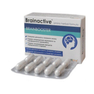 Брейнактив покращує мозковий кровообіг та роботу мозку 30 капсул - Інтернет-магазин спільних покупок ToGether