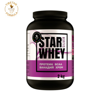 STAR WHEY silver протеїн+ванадій+хром 2кг формула Тибету - Інтернет-магазин спільних покупок ToGether