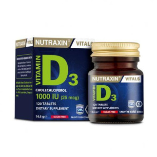 Дієтична добавка Вітамін D3 nutraxin 120 пігулок Biota - Інтернет-магазин спільних покупок ToGether