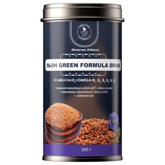 Клітковина насіння льону Formula Green drink для зниження ваги 200 г Тибетська формула - Інтернет-магазин спільних покупок ToGether