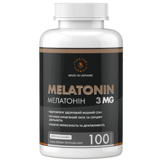 Мелатонін гормон сну 100 капсул Тібетська формула - Інтернет-магазин спільних покупок ToGether