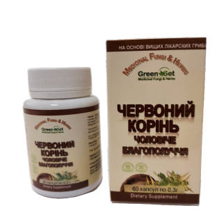 Червоний корінь чоловіче благополуччя 60 капсул Green Set - Інтернет-магазин спільних покупок ToGether