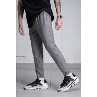 Класичні штани without mozart melange light gray - Інтернет-магазин спільних покупок ToGether