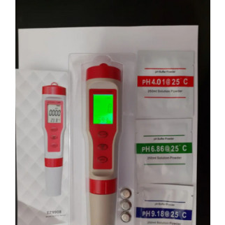 Аналізатор якості води 4 в 1: ТДС метр + Рн метр + кондуктомометр (Ес) + вимірювач температури. - Інтернет-магазин спільних покупок ToGether