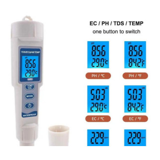 Аналізатор якості води РН-3508 - ТДС+РН+Ес+Темп 4-в-1 - Інтернет-магазин спільних покупок ToGether