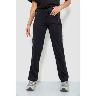 Спортивні штани жіночі, колір чорний, 244R513 - Інтернет-магазин спільних покупок ToGether