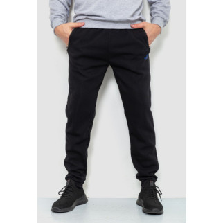 Спорт чоловічі штани на флісі, колір чорний, 244R4740 - Інтернет-магазин спільних покупок ToGether