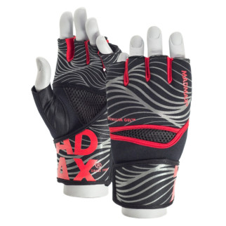 Рукавички MadMax MFG-906 MAXGEL Fighting Gloves Black/Red - Інтернет-магазин спільних покупок ToGether