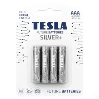 Первинні елементи та Первинні батареї TESLA BATTERIES AAA SILVER + (LR03 / BLISTER FOIL 4 шт.) - Інтернет-магазин спільних покупок ToGether