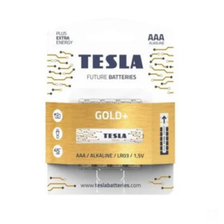 Батарейки TESLA AAA GOLD + (LR03), 4 штуки - Інтернет-магазин спільних покупок ToGether