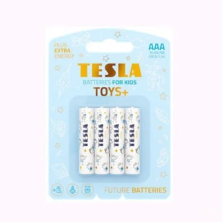 Батарейки "TESLA  AAA: TOYS BOY", 4 шт - Інтернет-магазин спільних покупок ToGether