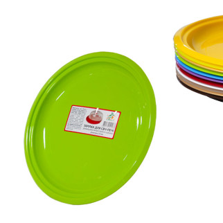 Тарілка для мікрохвильової печі (без кришки) d-25см, колір в асортименті - Інтернет-магазин спільних покупок ToGether