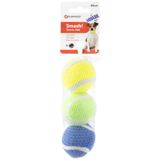 Іграшка для собак Flamingo Smash Tennis Ball, 3 шт х 5 см - Інтернет-магазин спільних покупок ToGether