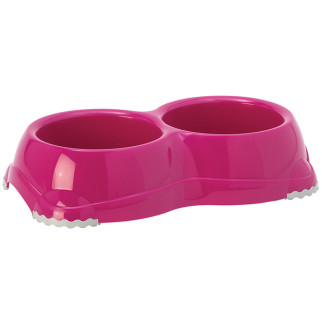 Миска подвійна Moderna Double Smarty Bowl, 2 шт х 330 мл, рожевий - Інтернет-магазин спільних покупок ToGether