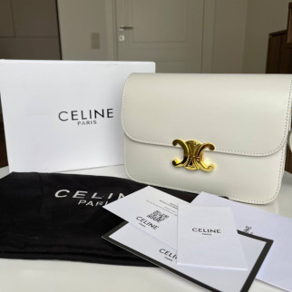Жіноча шкіряна сумка Celine  Celine Triumph milk big Люкс копія - Інтернет-магазин спільних покупок ToGether