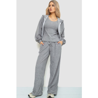 Спорт костюм жіночий махровий трійка, колір сірий, 102R5250 - Інтернет-магазин спільних покупок ToGether