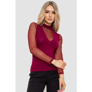 Кофта жіноча, колір бордовий, 186R506 - Інтернет-магазин спільних покупок ToGether