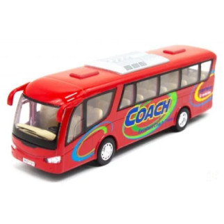 Інерційний автобус "Coach" (червоний) - Інтернет-магазин спільних покупок ToGether