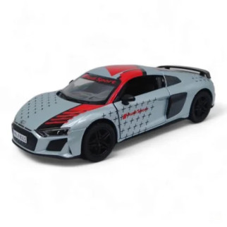 Машинка Kinsmart "Audi R8 Coupe 5", сіра - Інтернет-магазин спільних покупок ToGether