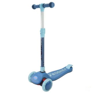 Самокат дитячий 3-х колісний Scooter SC2421(Blue) колеса що світяться, синій - Інтернет-магазин спільних покупок ToGether