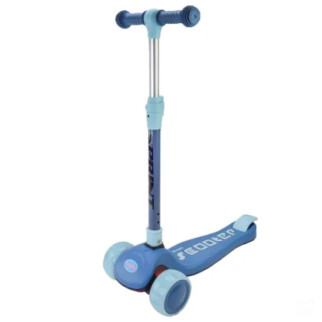 Самокат дитячий 3-х колісний Mini Scooter SC2420(Blue) колеса що світяться, синій - Інтернет-магазин спільних покупок ToGether