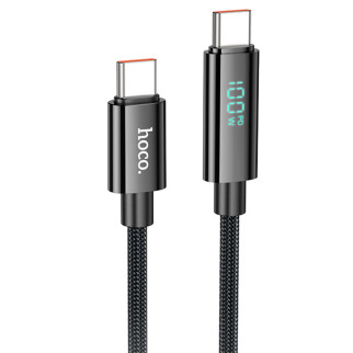 Дата кабель Hoco U125 Benefit 100W Type-C to Type-C (1.2m) - Інтернет-магазин спільних покупок ToGether