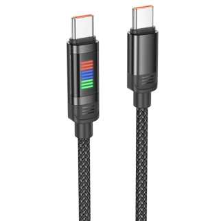 Дата кабель Hoco U126 Lantern 100W Type-C to Type-C (1.2m) - Інтернет-магазин спільних покупок ToGether