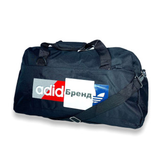 Спортивна сумка 25 л одне відділення внутрішня кишеня зовнішні кишені розмір: 50*28*18 см чорна - Інтернет-магазин спільних покупок ToGether