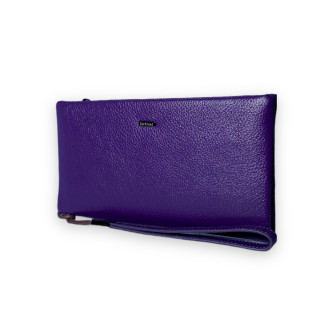 Жіночий клатч гаманець натуральна шкіра Cardinal 2 відділи 12 осередків для карт розмір: 20.5*11.5*2 см фіолетовий - Інтернет-магазин спільних покупок ToGether
