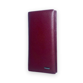 Жіночий гаманець шкіряний Cardinal 3 відділи 10 осередків для карт розмір: 18.5*9.5*2 см бордовий - Інтернет-магазин спільних покупок ToGether