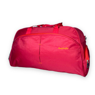 Дорожня сумка 55 л SBW 1 відділ 2 бокові кишені кишеня на лицевій стороні  розмір: 60*35*25 см червона - Інтернет-магазин спільних покупок ToGether