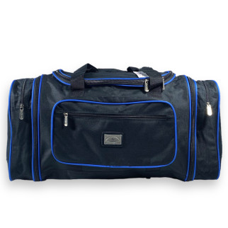 Дорожня сумка Kaiman одне відділення бокові кишені фронтальні кишені розмір: 60(70)*30*30см чорно-синя - Інтернет-магазин спільних покупок ToGether