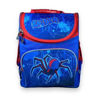 Шкільний рюкзак Space для хлопчика, ​одне відділення, бічні кишені, розмір: 33*28*15 см, з павуком - Інтернет-магазин спільних покупок ToGether