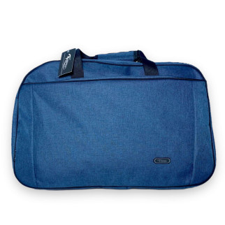 Дорожня сумка Favor, одне відділення, фронтальна кишеня, знімний ремінь, ніжки на дні, розмір 59*40*25см синя - Інтернет-магазин спільних покупок ToGether