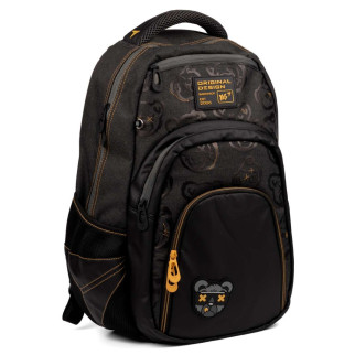 Шкільний рюкзак YES, одне відділення, три фронтальні кишені, бічні кишені, розмір: 48*32*16 см, чорний Bear - Інтернет-магазин спільних покупок ToGether