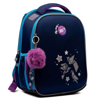 Шкільний рюкзак YES, каркасний, два відділення, бічні кишені, розмір: 35*28*15 см, синій Origami Doves - Інтернет-магазин спільних покупок ToGether